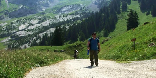 Hiking in the French Alps